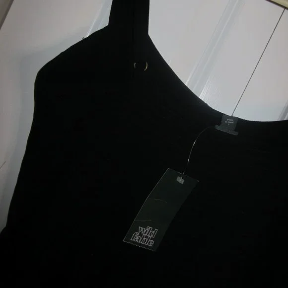 NWT Wild Fable Black Romper L - Picture 4 of 4